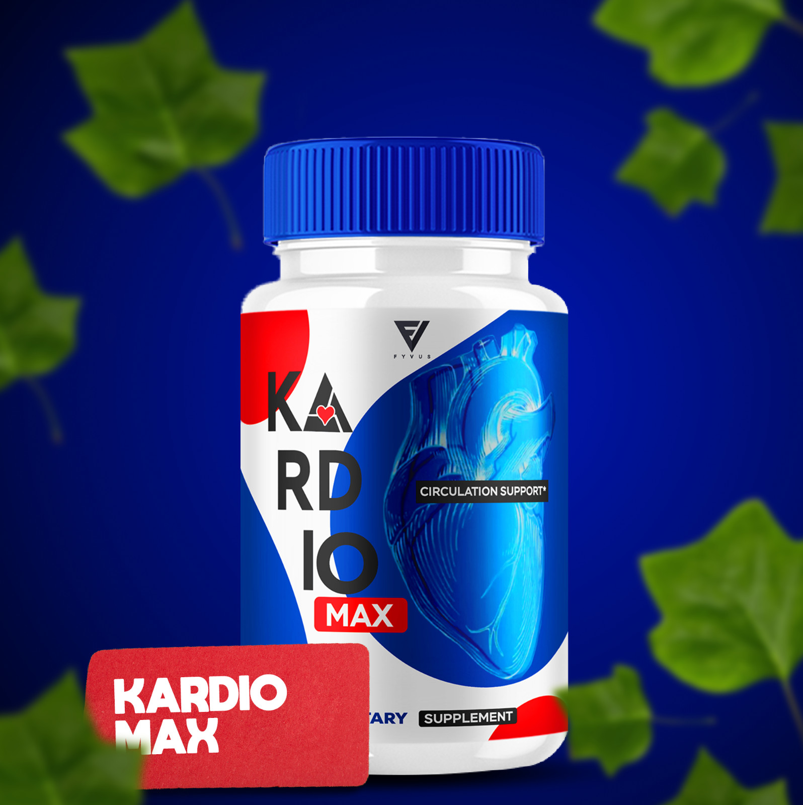 (5 Pack) Kardio Max Capsules, Kardio Max Glycogen Support Formula (300 Capsules)
