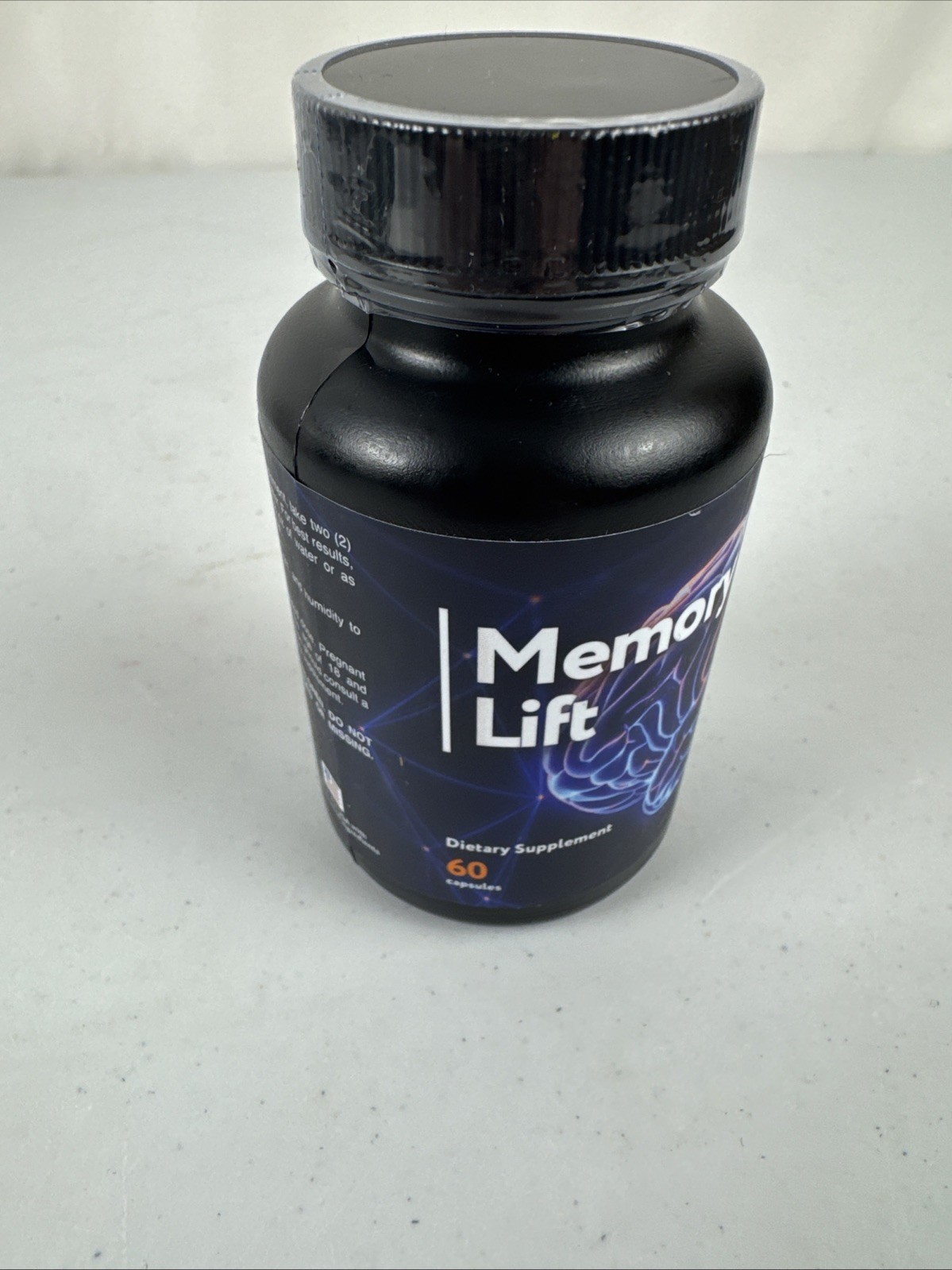 Memory Lift Dietary Supplement 60 Capsules Expires 11/27 New Sealed Made in USA