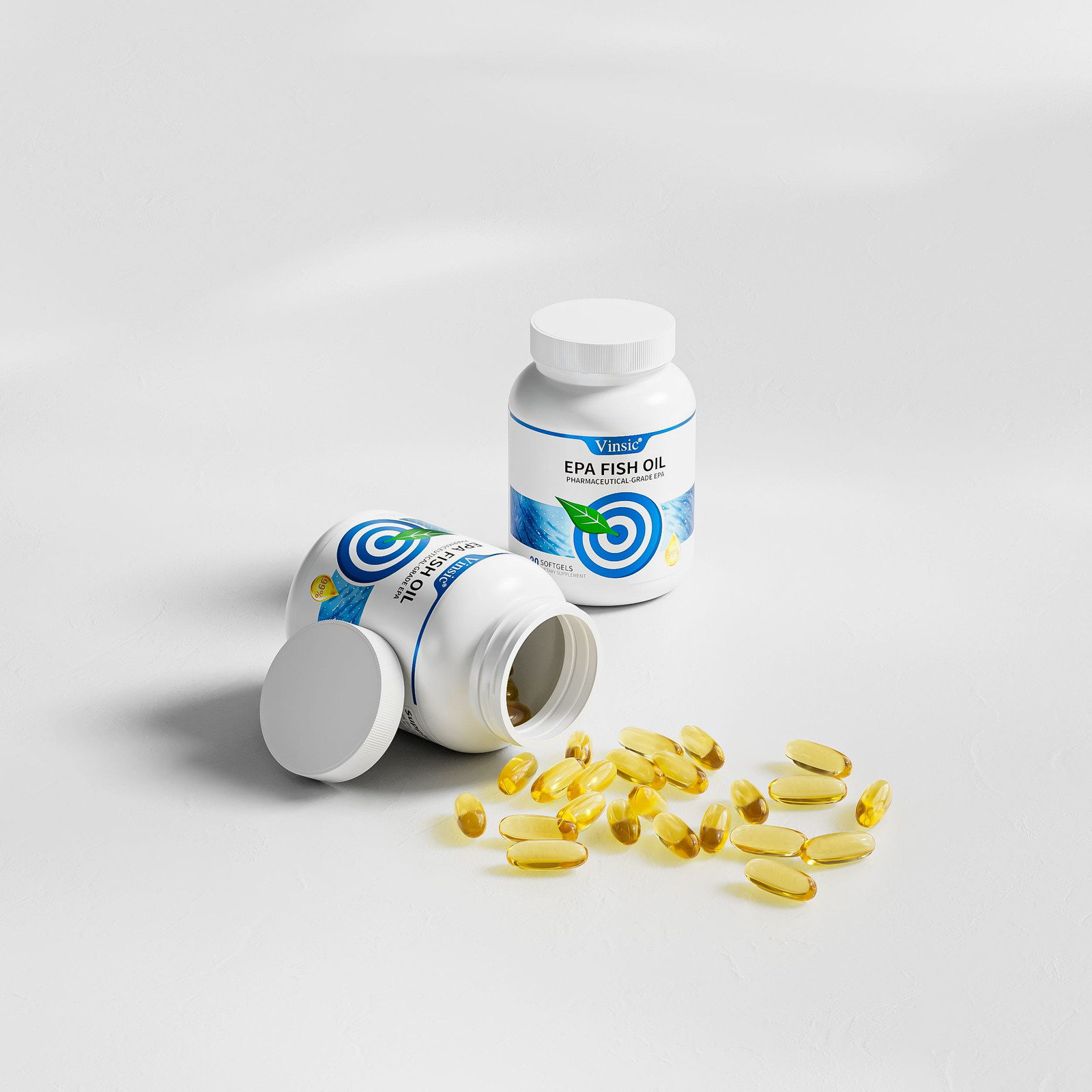 Premium EPA ≥99% Purity Fish Oil – KD Pharma Extracted, Pharmaceutical Grade
