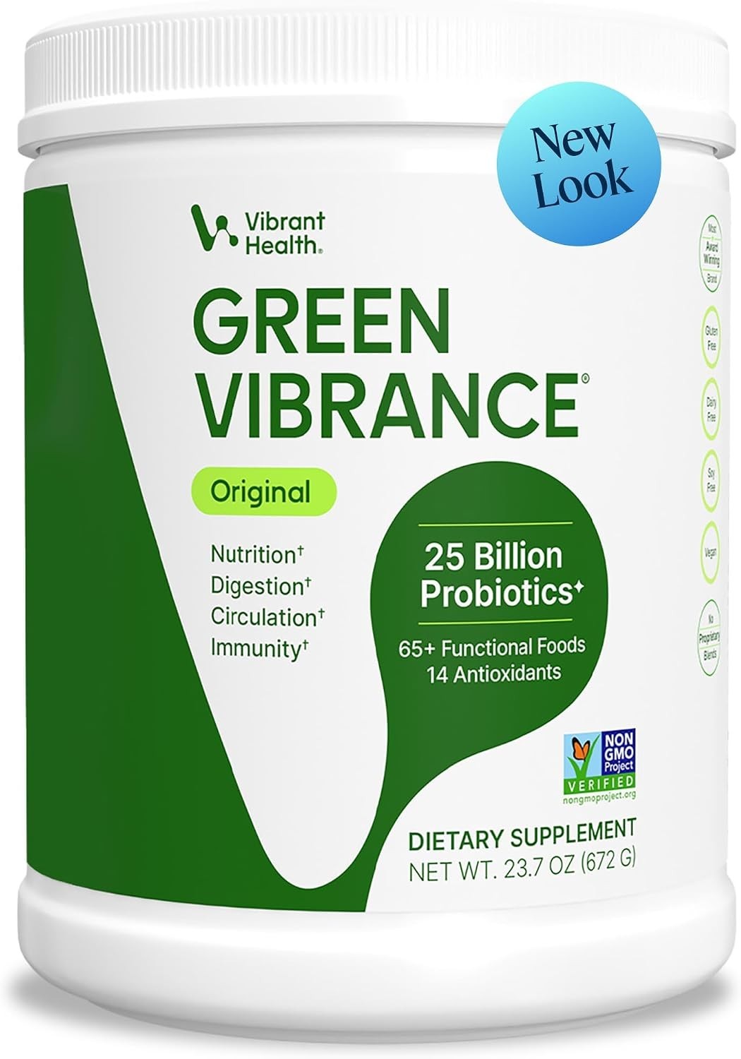 Green Vibrance, Superfood Powder, Boost Energy, 60 Servings