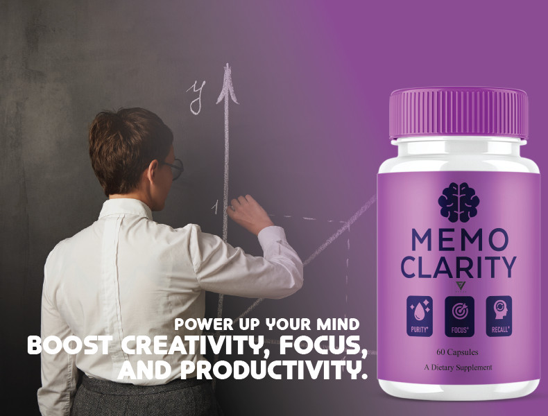 (2 Pack) Memo Clarity Memory Capsules, MemoClarity Focus Support (120 Capsules)