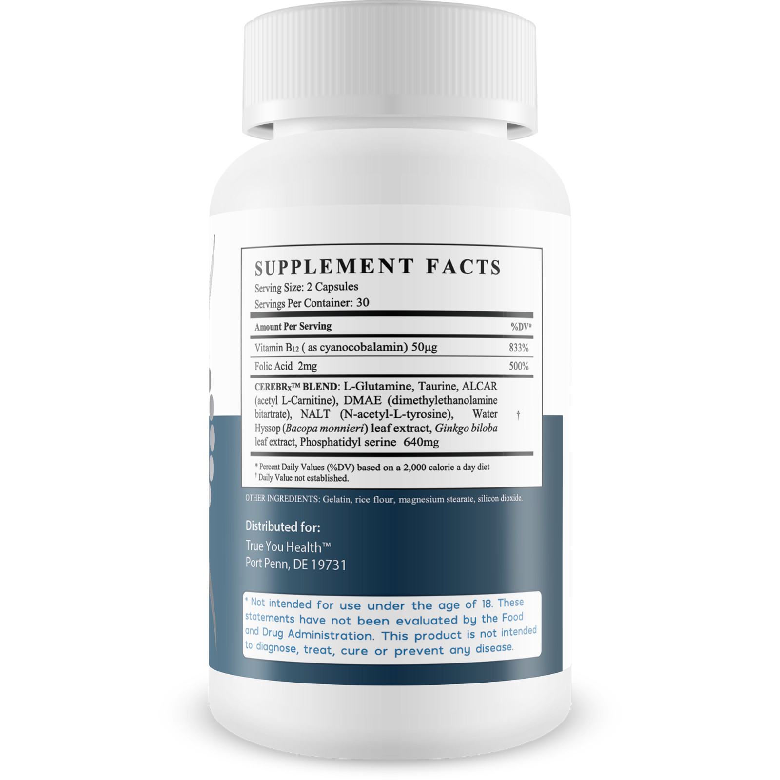 Advanced Memory Formula – Our Best Nootropic Brain Supplement – Memory & Focus