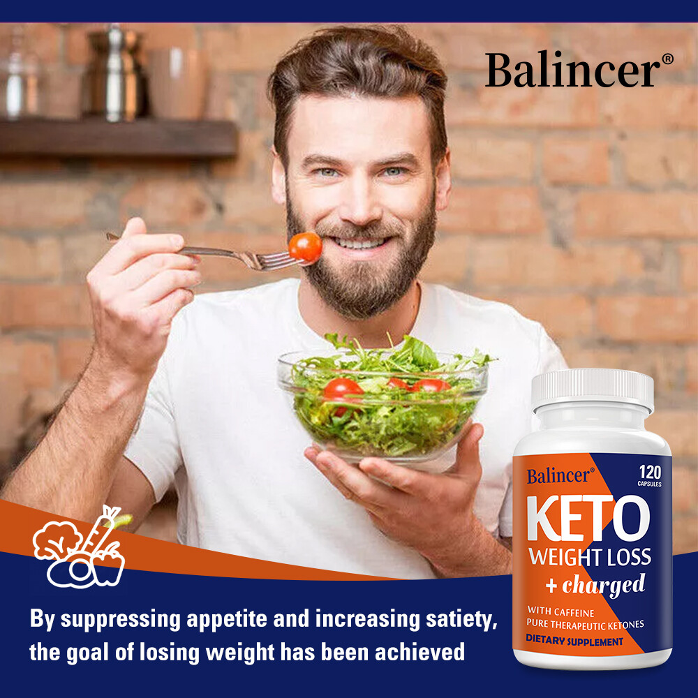 KETO Pure Ketone Fat Burning Capsules – Burn Fat – Boost Metabolism-Improve Mood