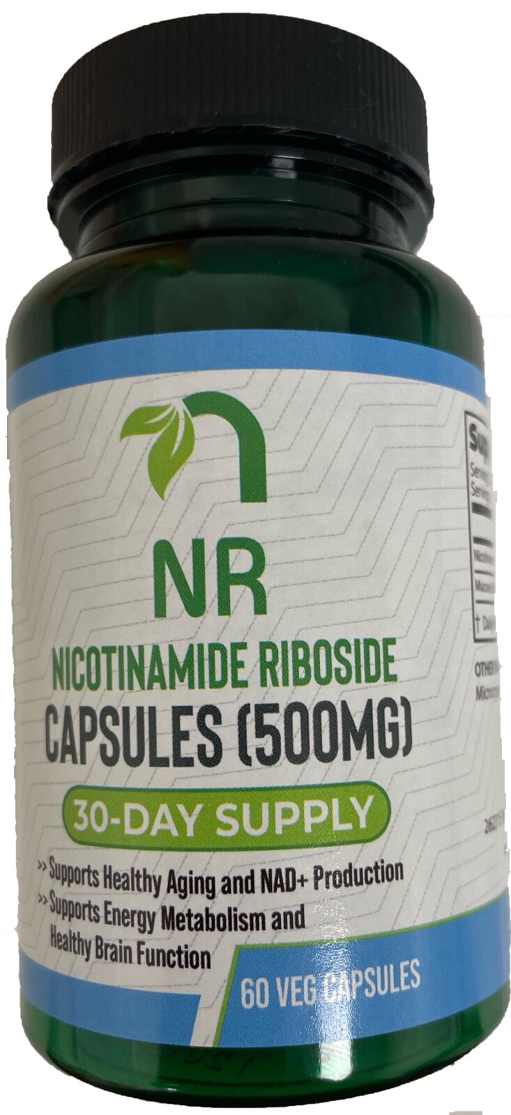 NR – Nicotinamide Riboside (60 Veg Capsules) NAD+ Booster: Free Shipping