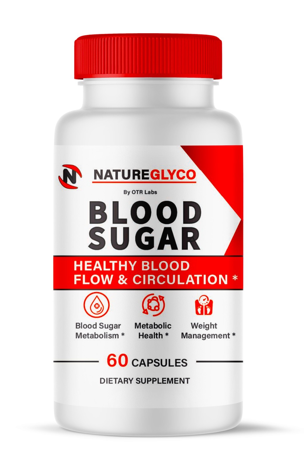 Nature Glyco Blood Health Support Blood & Circulation Supplement 60 Capsules