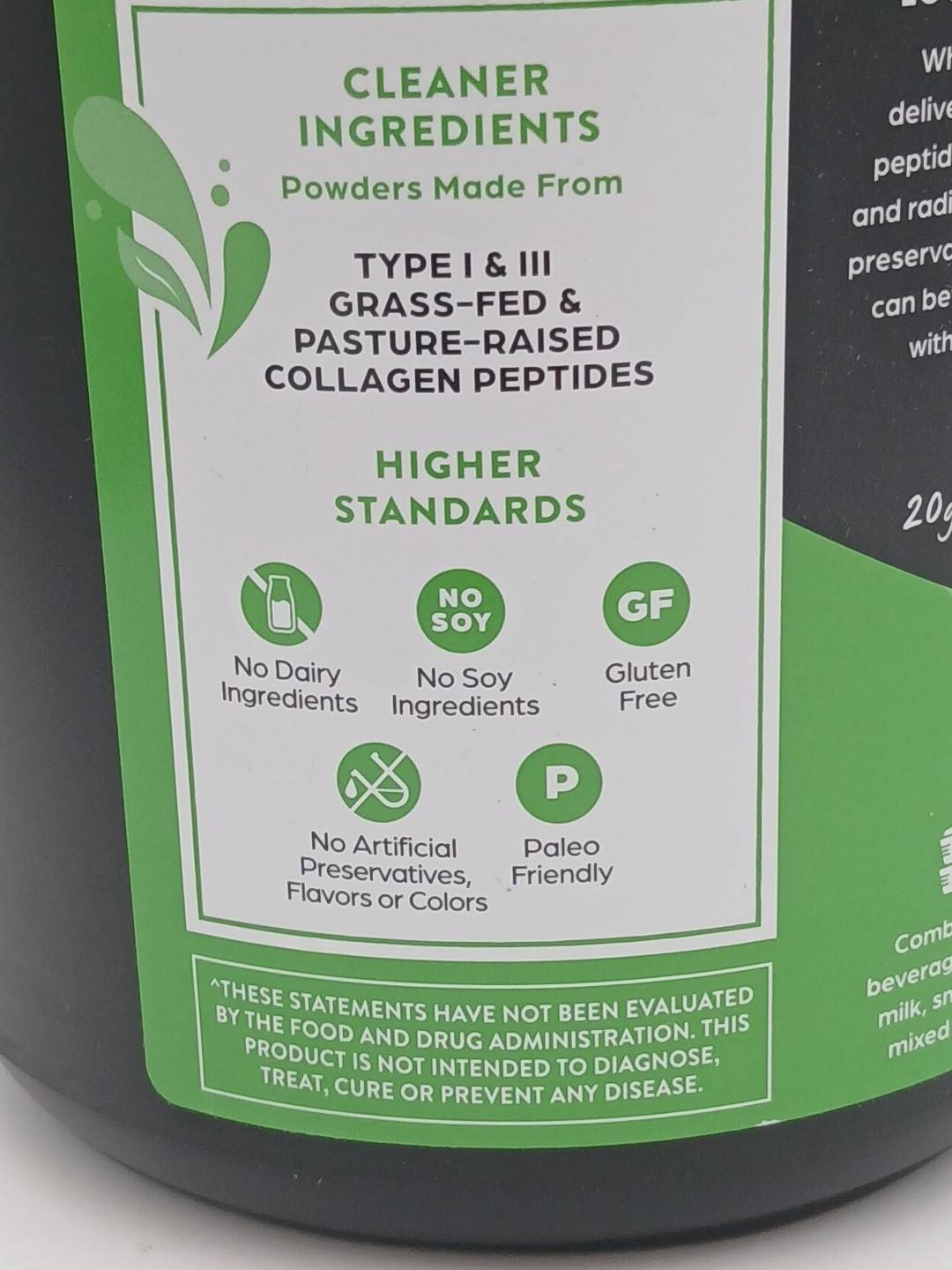 Orgain Collagen Peptides – Grass Fed – Unflavored – 1Lb