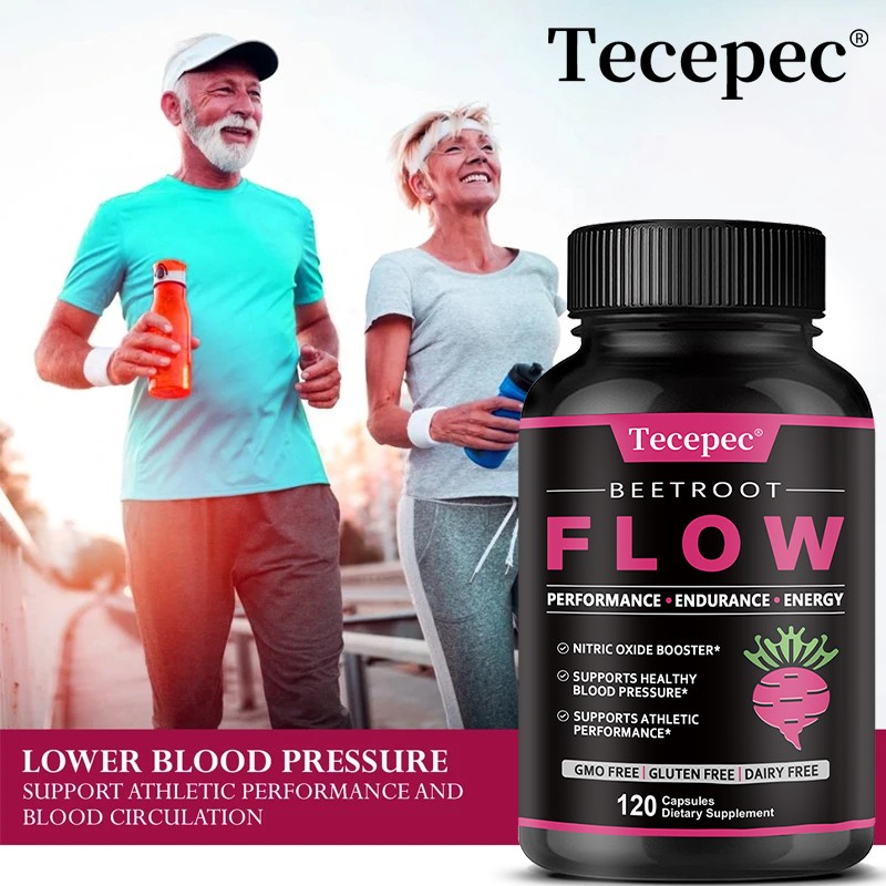 Organic Beetroot Powder Capsules – Lowers Blood Pressure – Blood Circulation