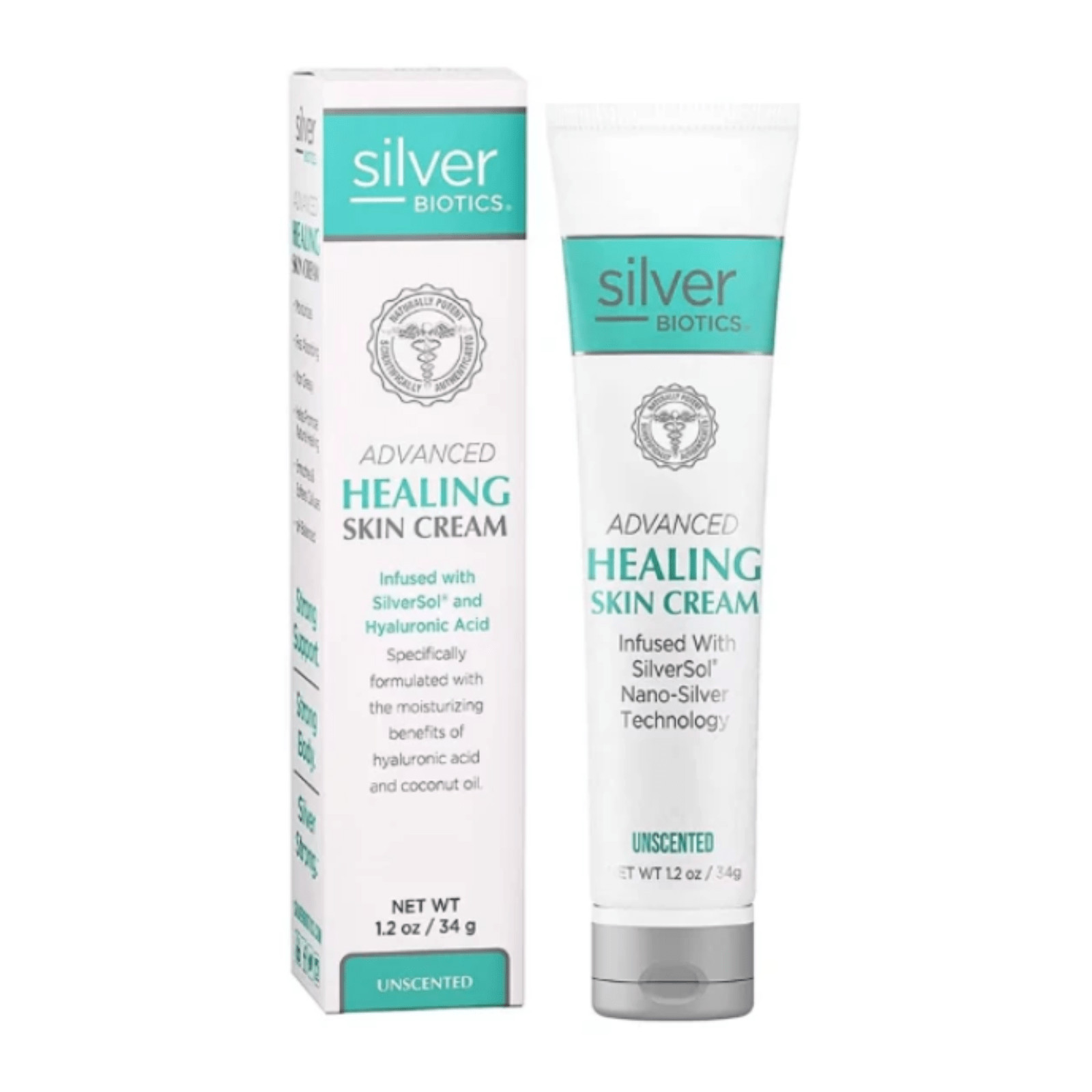 American Biotech Labs Silver Hand and Body Lotion 1.2 Oz Hydrate Skin