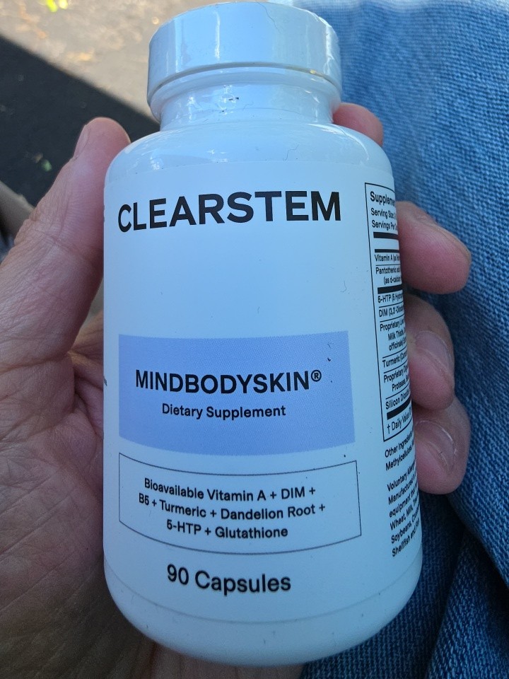CLEARSTEM MINDBODYSKIN Dietary Supplement Capsules 90 Ct Exp 06/27