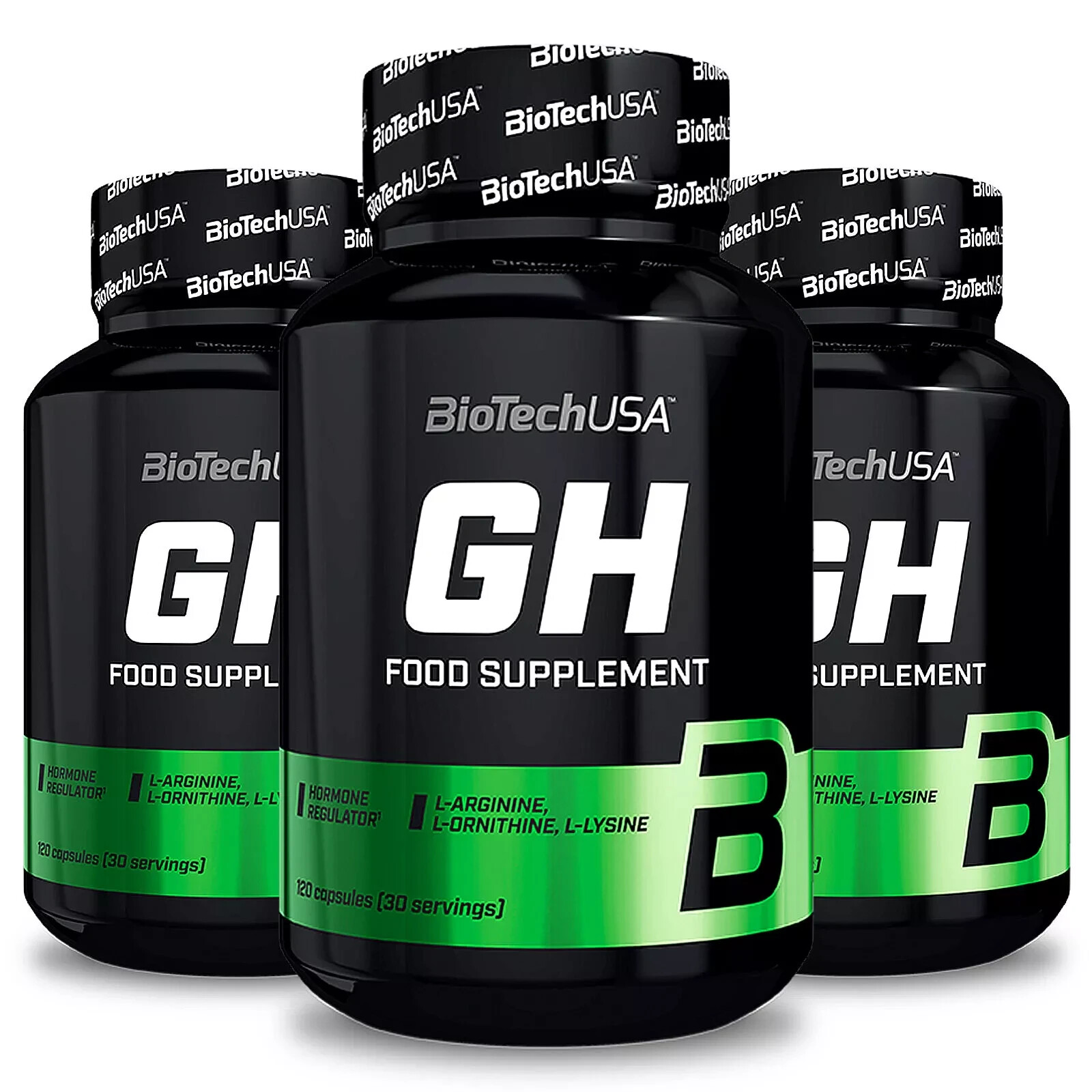 BIOTECH USA GH-120 Capsules – Lean Muscle Mass Build Support – Body Fat Loss