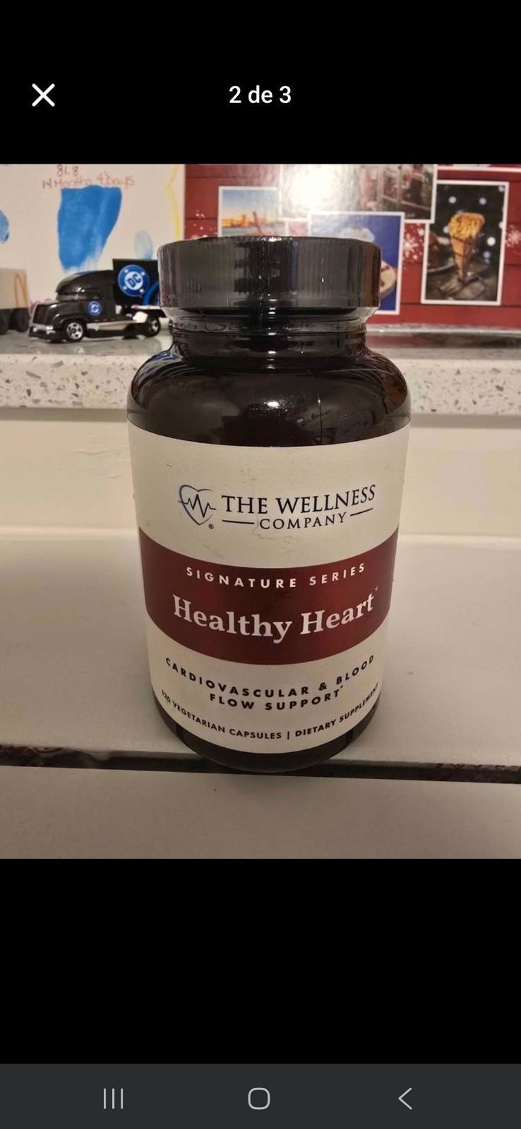 The Wellness Company Healthy Heart 120 Vegetarian Capsules Supplement