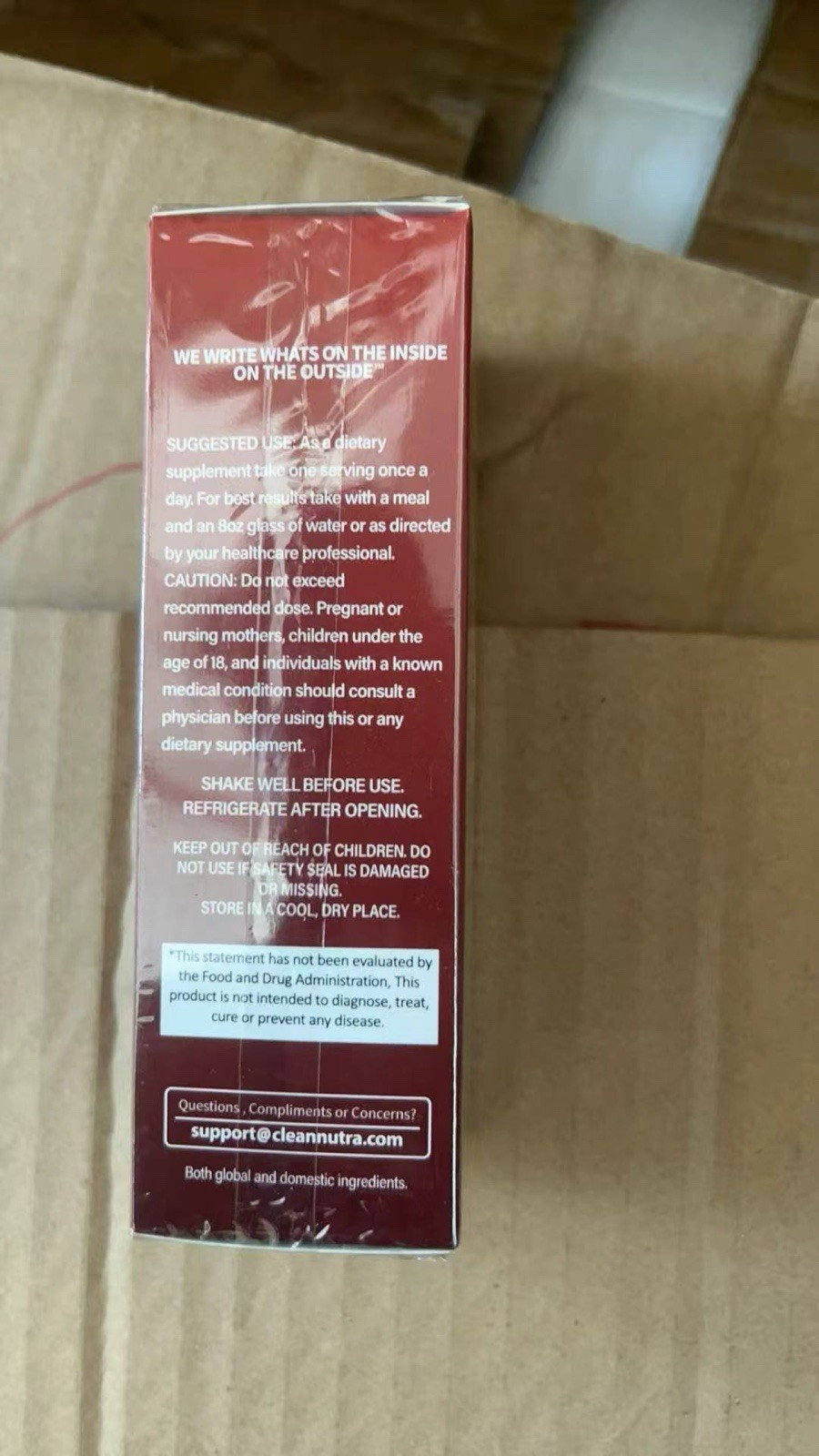 Clean Nutra Berberine Cinnamon Chromium Bitter Melon Drops 2 oz