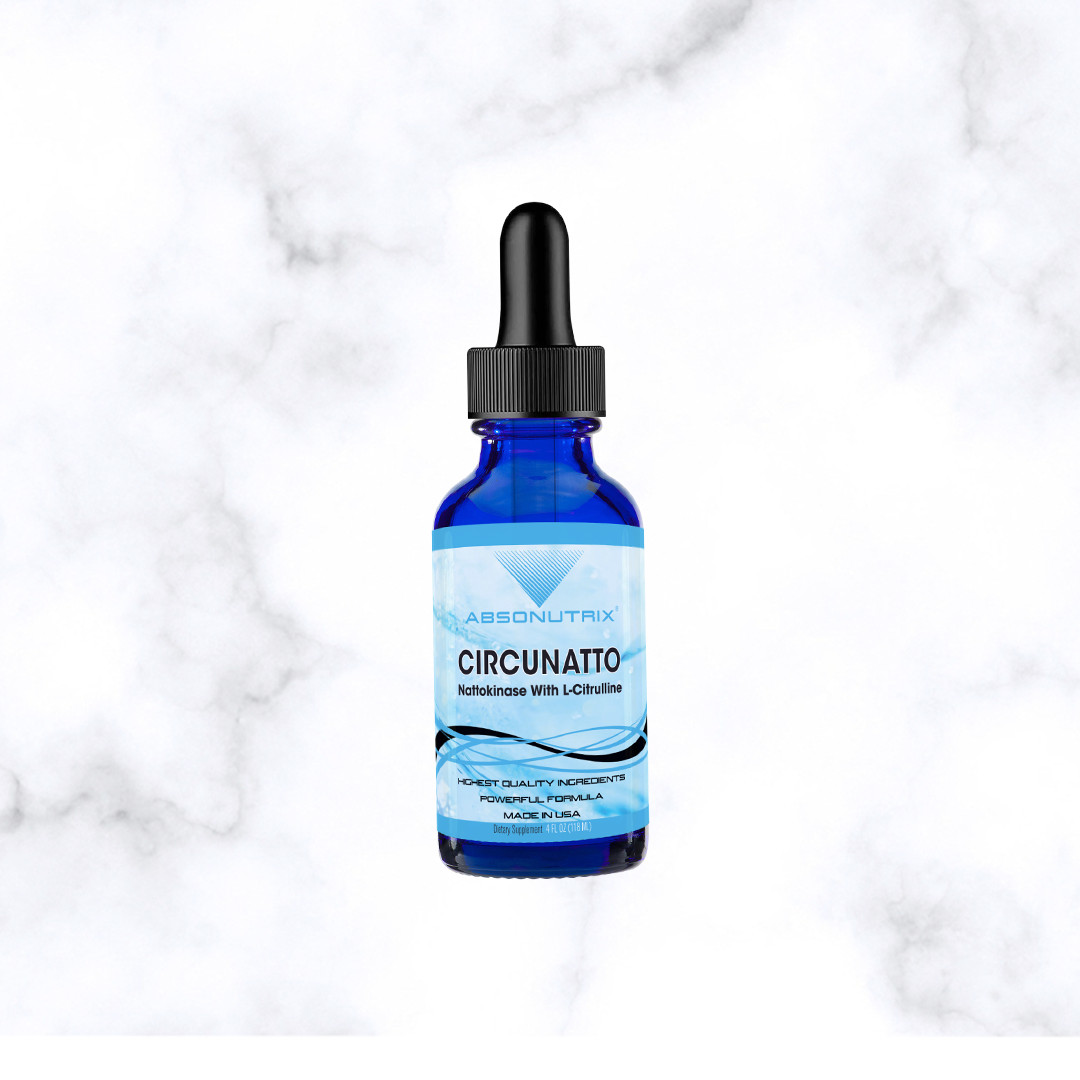 Absonutrix CircuNatto, 390 mg, 4 FL OZ Liquid, 302 Servings, Made in USA