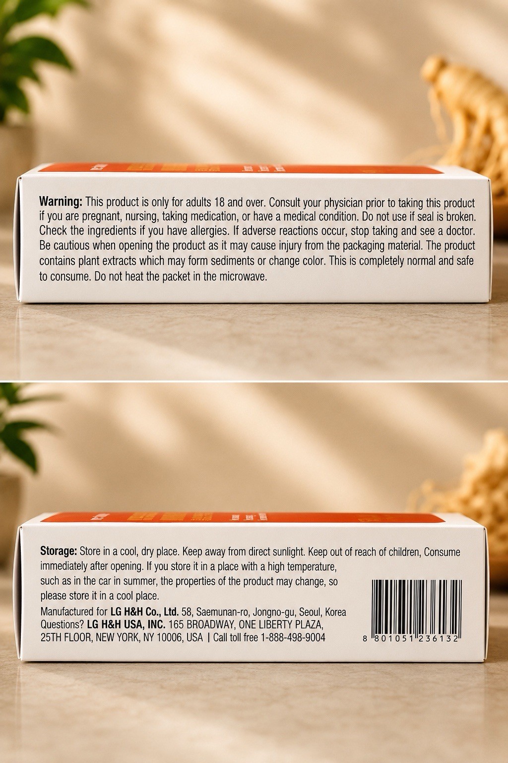 re:tune Korean Red Ginseng Immune Jelly 14 Pk 7.4oz Immune Energy Memory Support