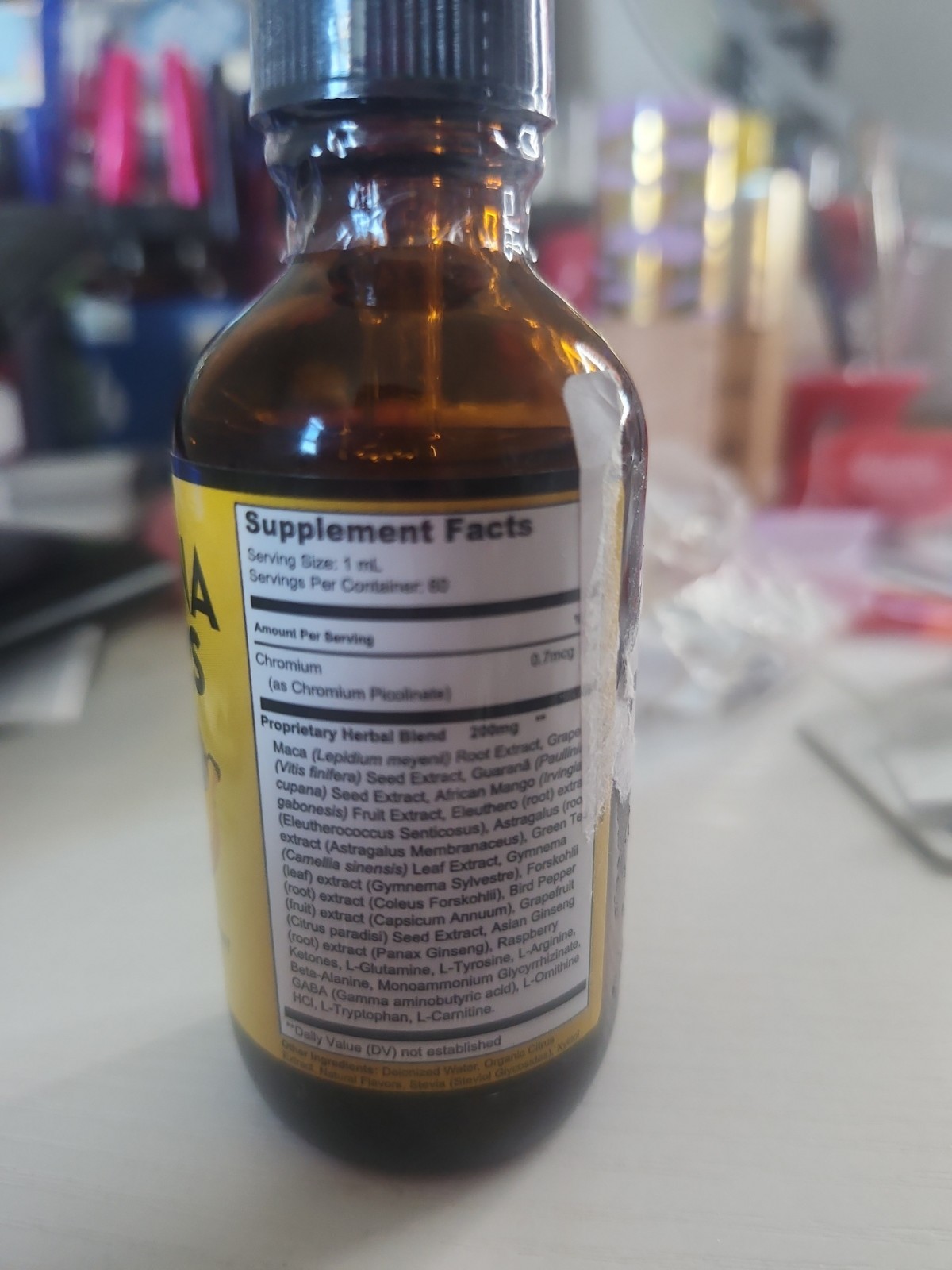 Banana Liquid Drops 60ml Natural Extract Made In USA Genuine Official Weight Los