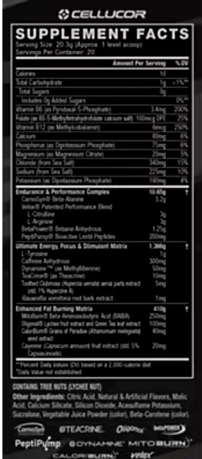 C4 Ultimate Shred Pre-Workout – Pink Lemonade (20 Servings)