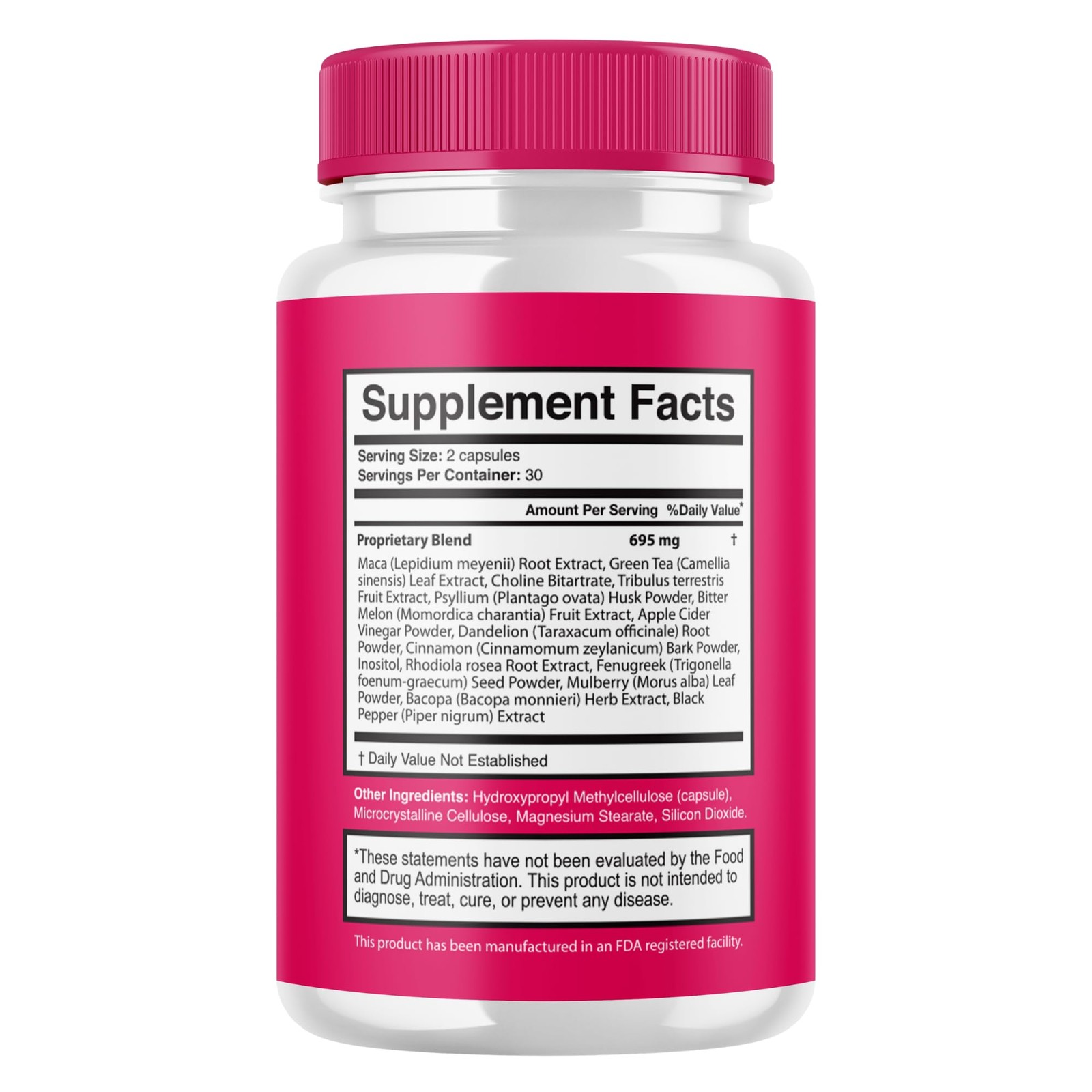 Valdivia (5 Pack) SlimPeak Pro 300 Capsules 5 Pack Daily Wellness Supplement