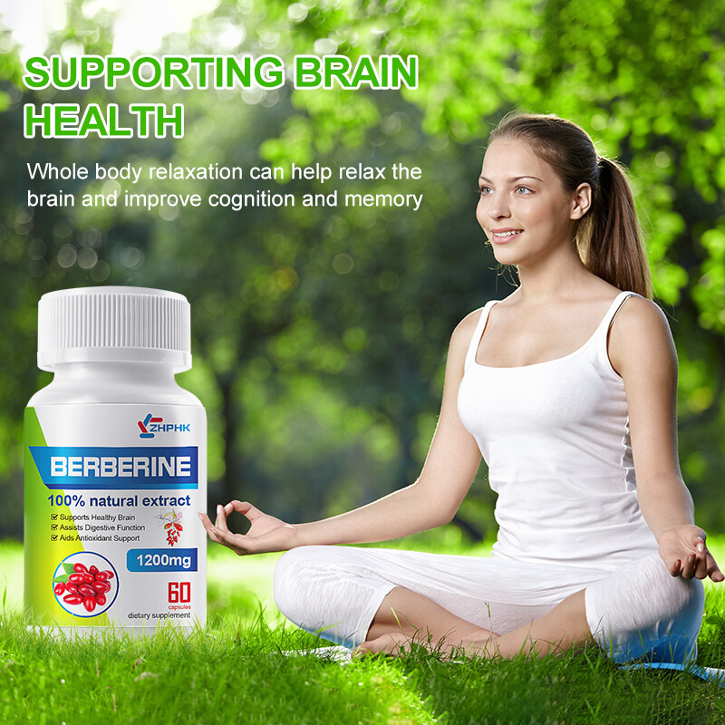 Berberine hard capsules help with anti-inflammatory antioxidant antibacterial