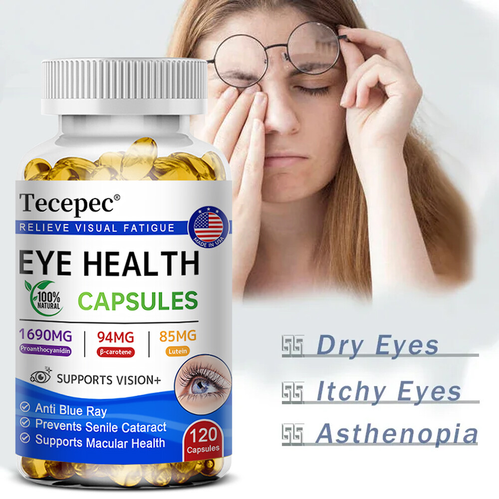 Eye Vitamin Supplement Beta-carotene Lutein Proanthocyanidin