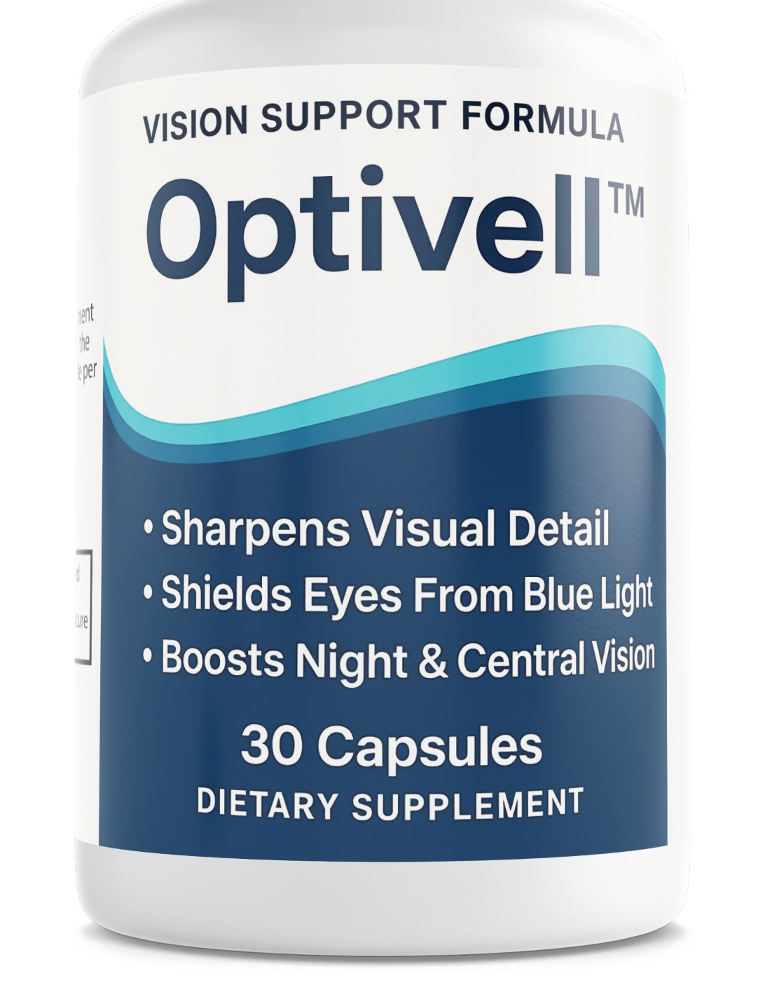 Optivell Vision and Eye Health Support Dietary Supplement 30 Capsules