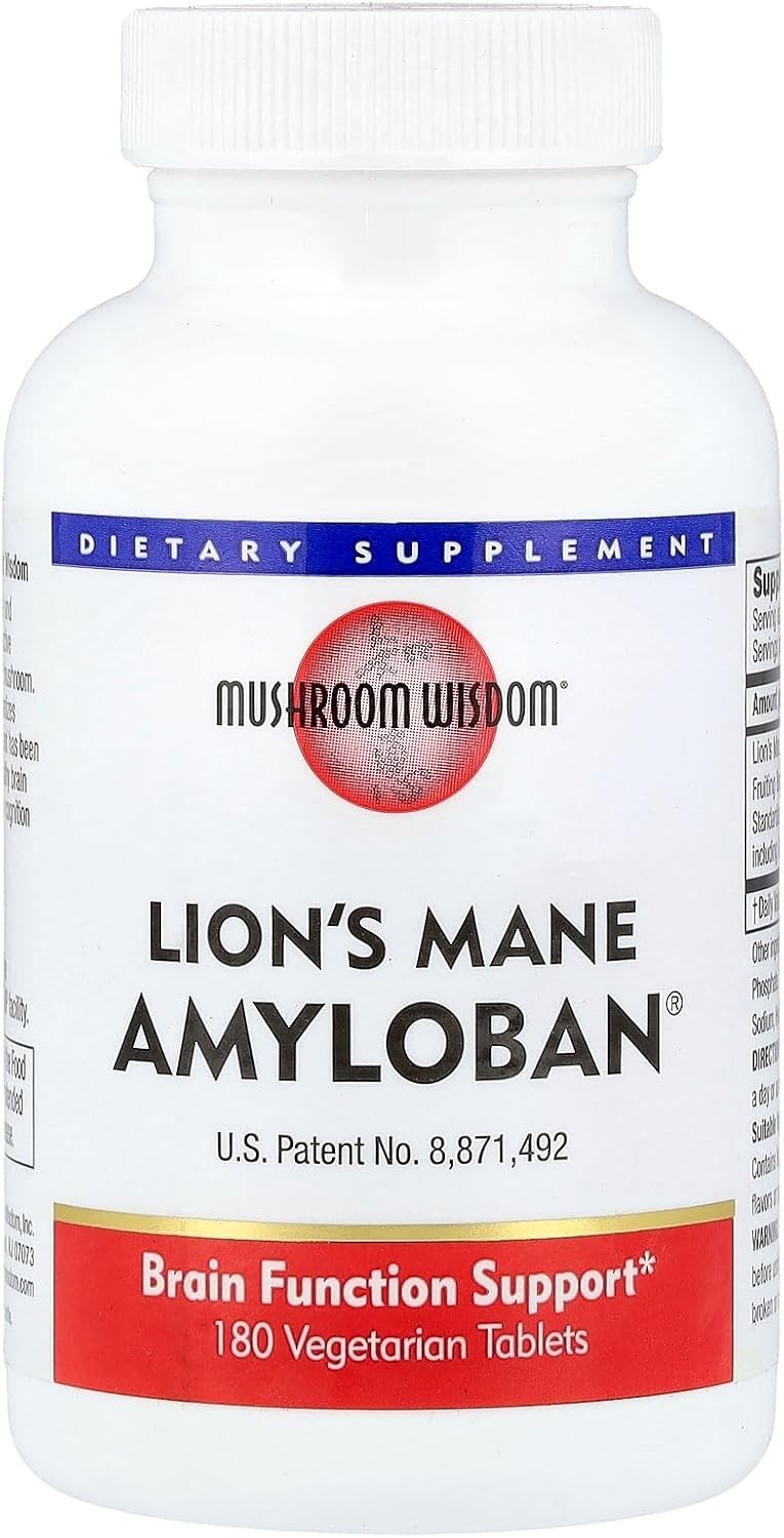 Mushroom Wisdom Amyl Oban 3399, 180 Count
