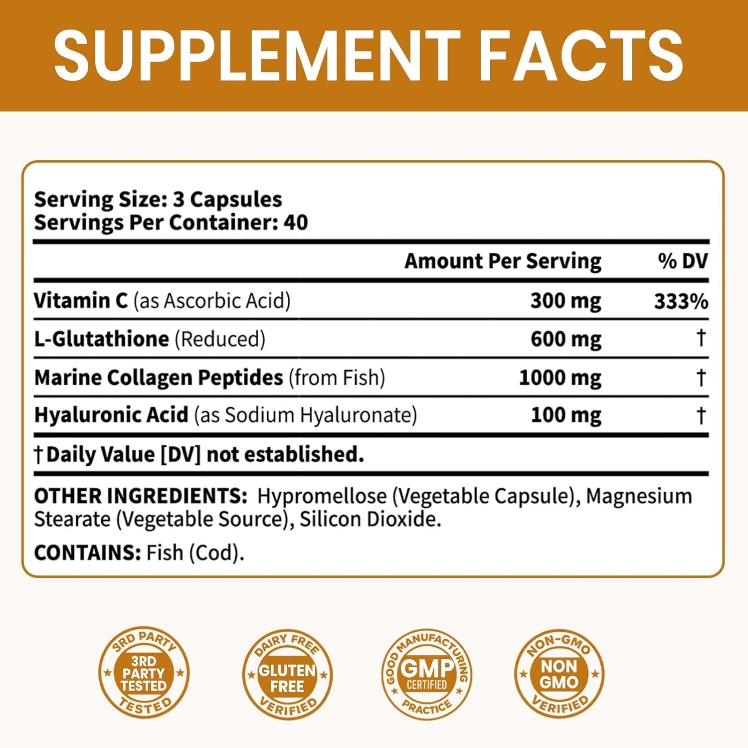 VEV GLUTATHIONE SUPPLEMENT 2000MG WITH VITAMIN C, SKIN WHITENING, HYDRATION