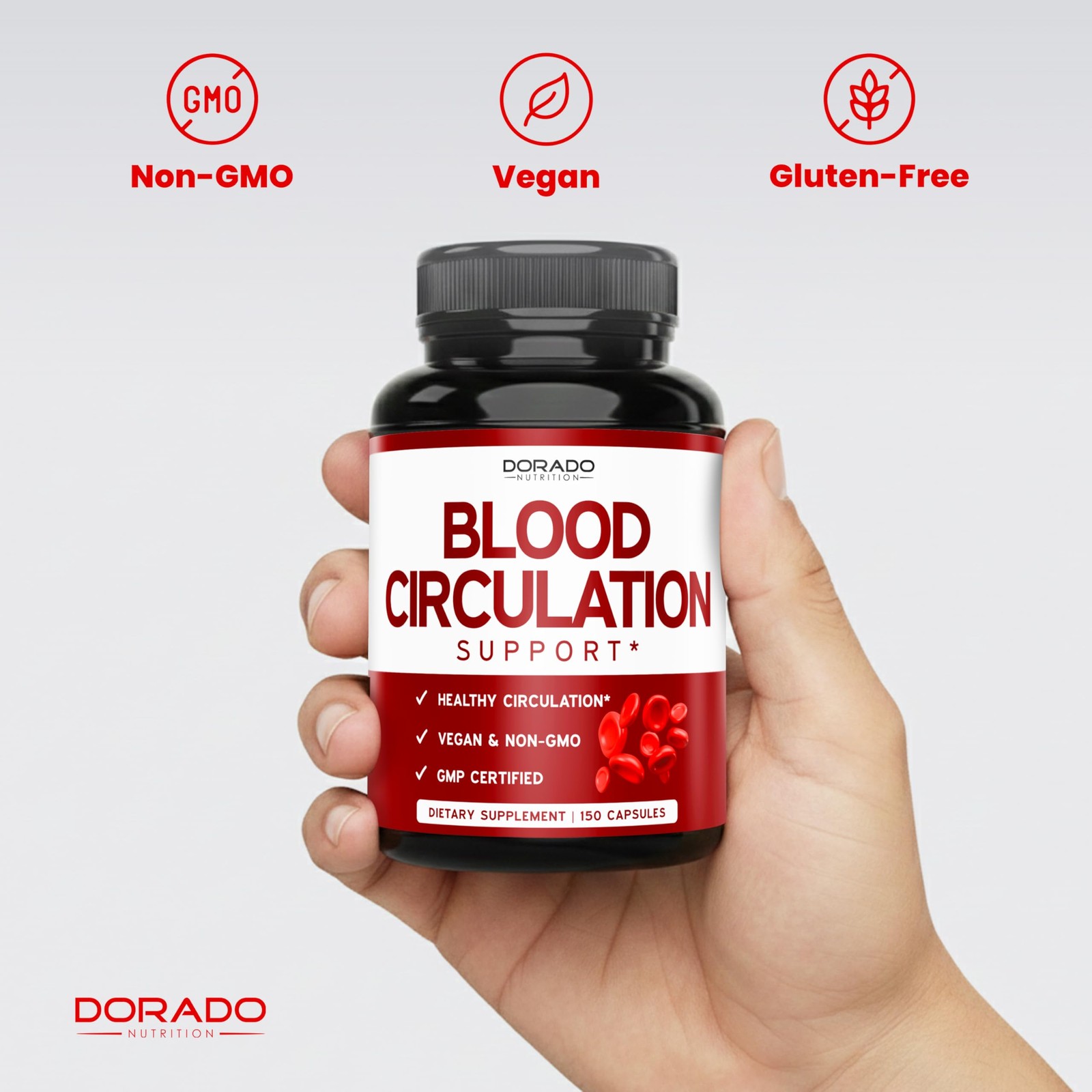 Blood Circulation Supplements with Diosmin & More (150 150 Count (Pack of 1)