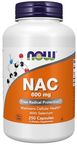 NOW FOODS NAC 600 mg – 250 Veg Capsules