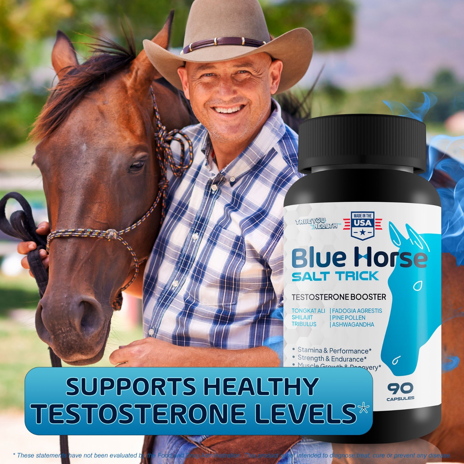 Blue Horse Salt Trick Testosterone Booster – Our Best Ultra Potent Test Support