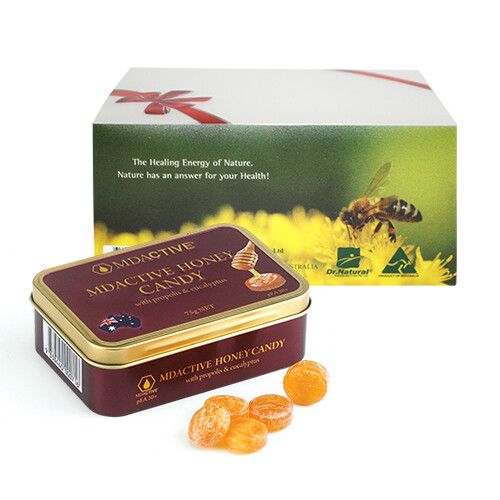 MDACTIVE Propolis & 20+Honey Candy 300g SET (with Eucalyptus)