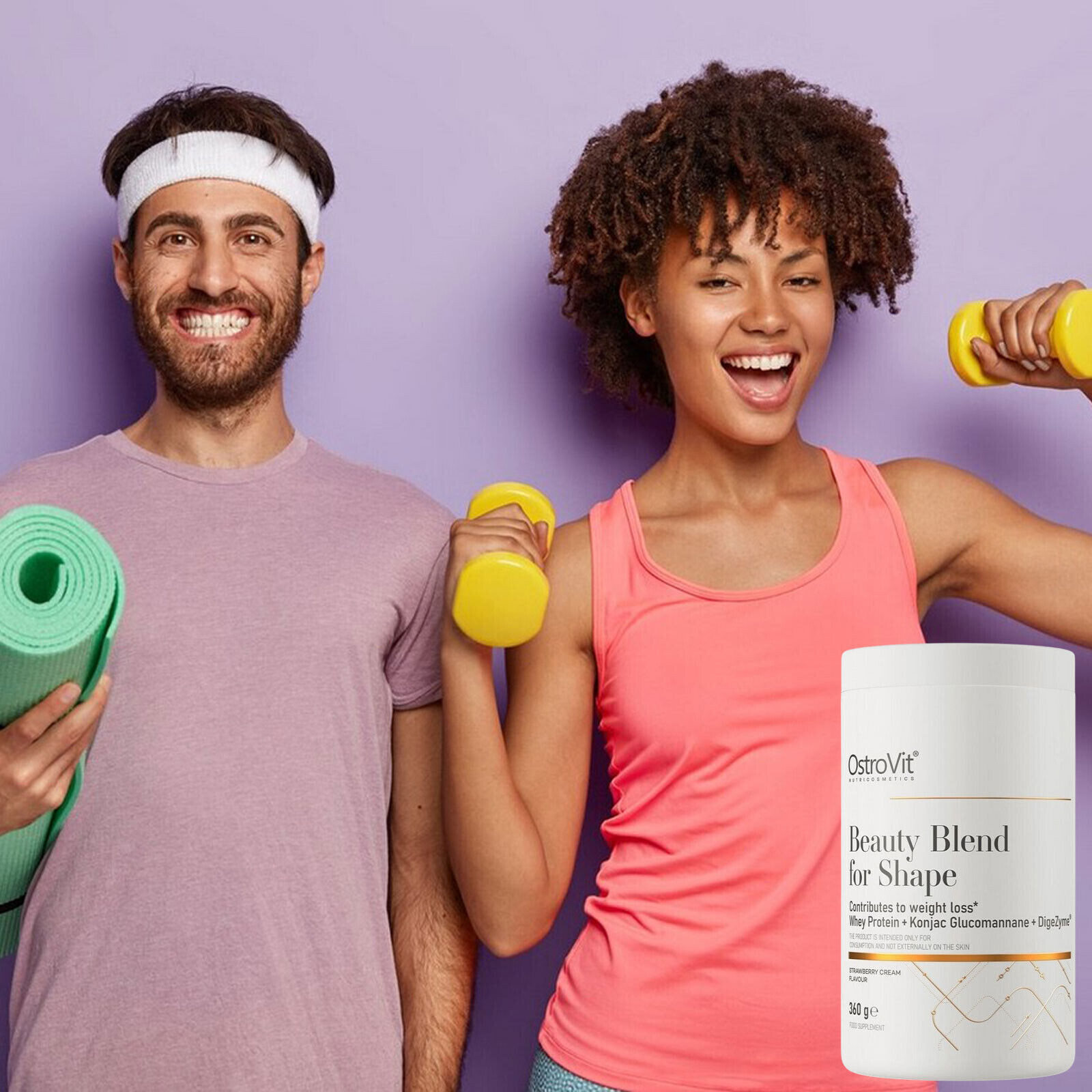BEAUTY BLEND FOR SHAPE 360g – Helps with weight loss, regeneration, high protein