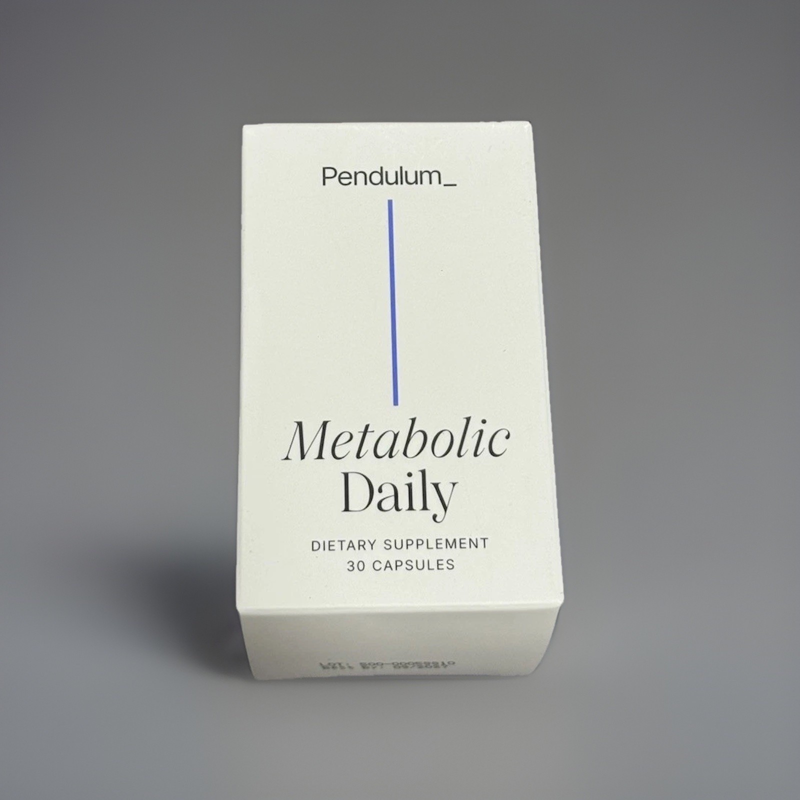 Pendulum Metabolic Daily Pro, 30 Capsules New/Sealed EXP 9/2027