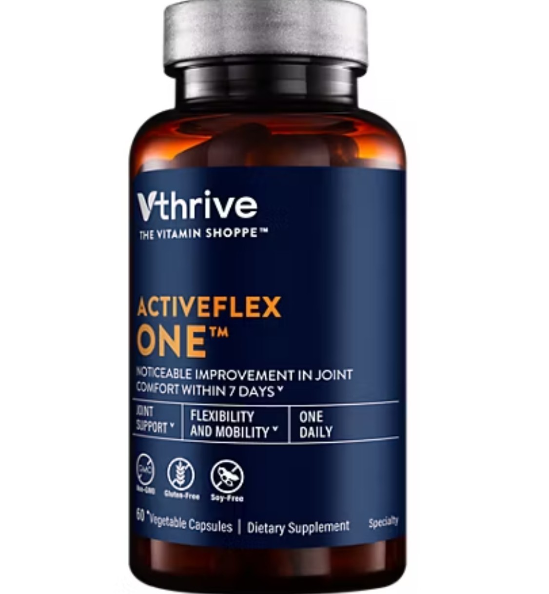 The Vitamin Shoppe ACTIVEFLEX ONE 60 Capsules ( 60 Servings ) BEST BY 6/26