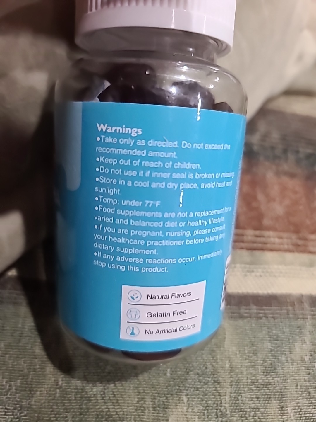 Careleaf Ashwagandha Stress Relief 3000mg Strawberry 60 Gummies exp: 4/2026