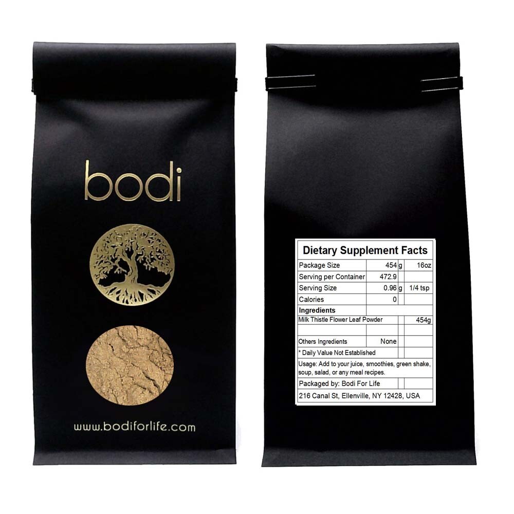 Milk Thistle Flower Powder | 4oz to 5lb | 100% Pure Natural Hand Crafted