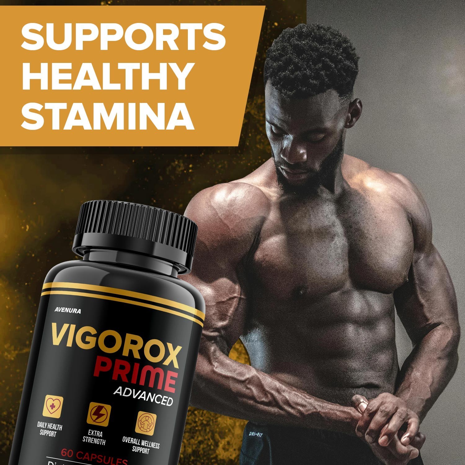 (1 Pack) Vigorox Prime for Men Capsules – VigoroxPrime MultiVitamin Energy Pills