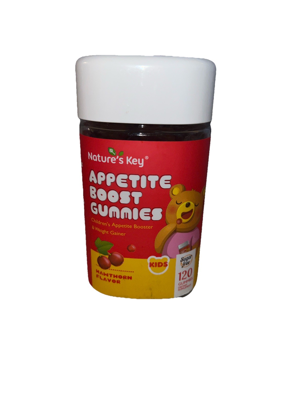 Nature’s Key Appetite Boost Gummies for Kids – Hawthorn Flavor 120 gummies 07/26