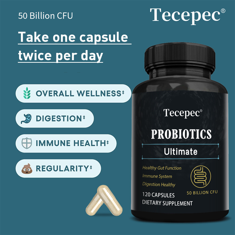 Ultimate Probiotics 50 Billion CFU Supports Gut Digestive Immune Health