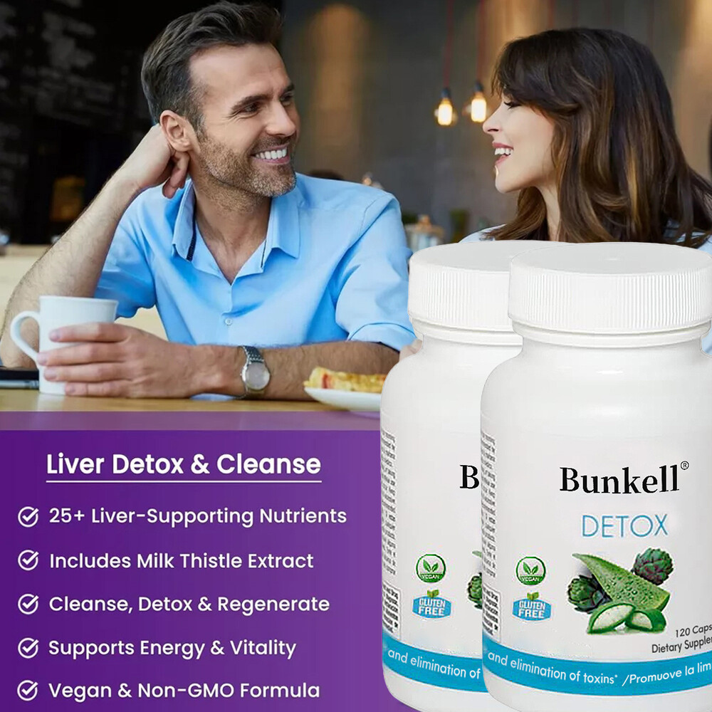 Detox Capsules for Body Cleanse – Digestive Cleanse & Restore, Weight Loss