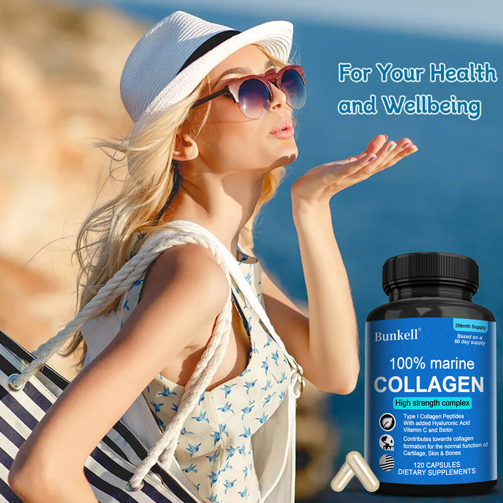 100% Marine Collagen Peptides – Fish Collagen Supplements for Women