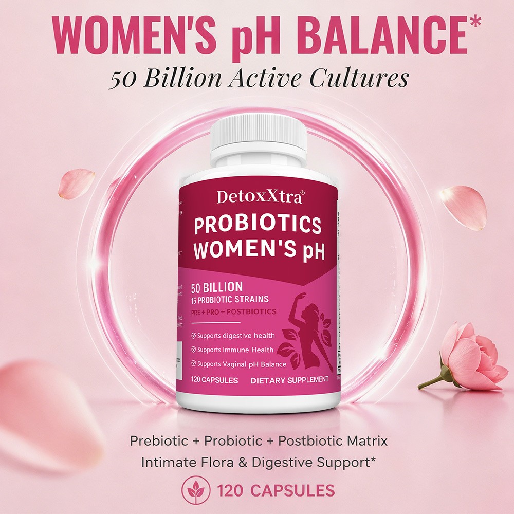 Women 3-in-1 Pre+Pro+Postbiotic 50Billion Probiotics for Gut & Immune 30~120Caps
