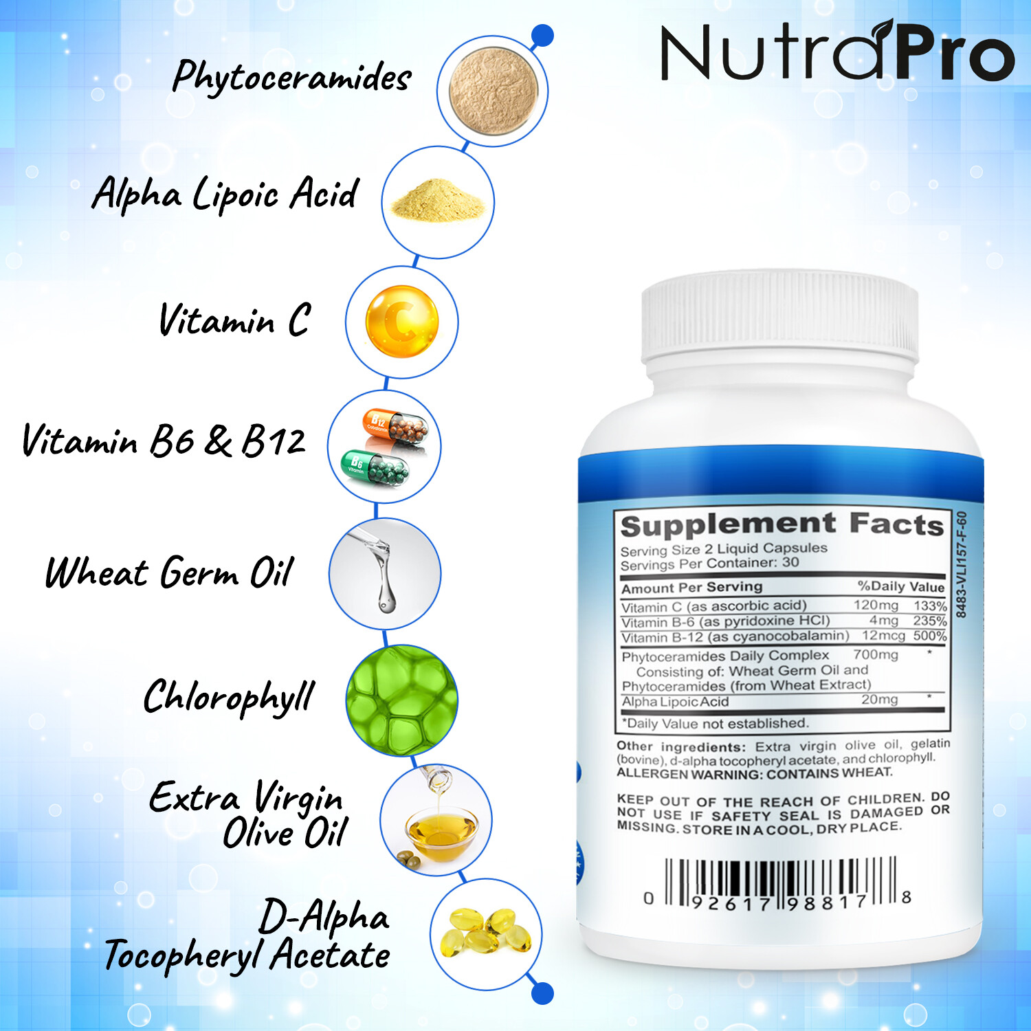 Dermal Repair Complex for Healthy Hydrated Glowing Skin & Anti Wrinkles