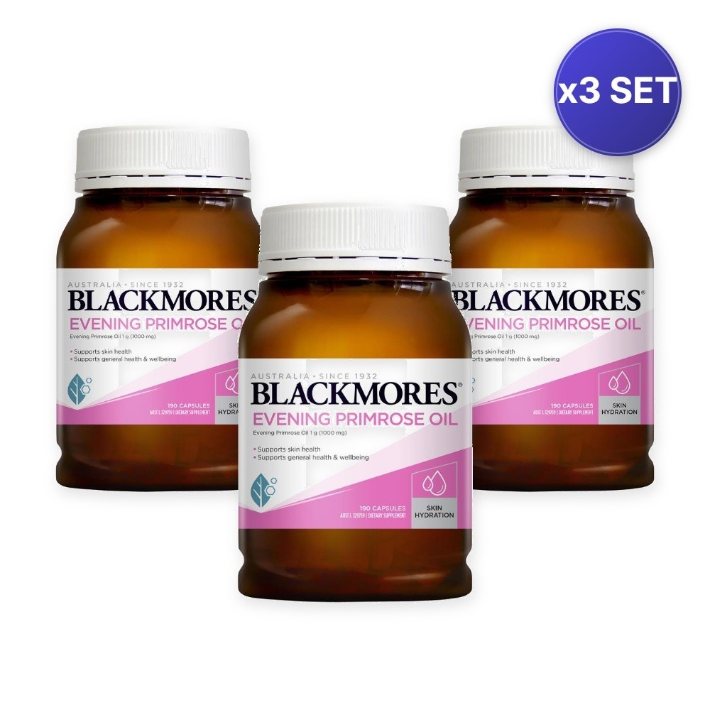 Evening Primrose Oil 1000mg (190 Capsules) – Daily Skin & Wellbeing Support