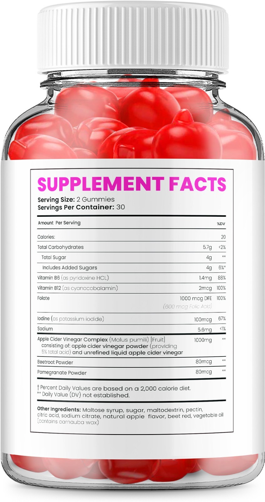 (1 Pack) Revitalyn ACV Gummies Supplement – Revitalyn ACV Gummy 1000MG