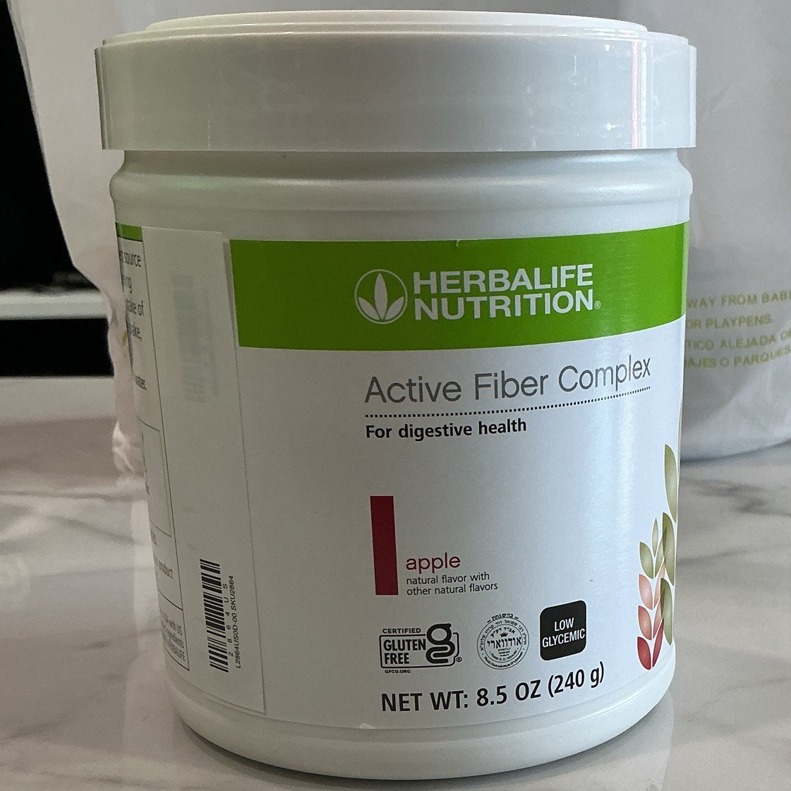 Herbalife Nutrition Active Fiber Complex Apple Powder Gluten-Free 8.5 oz 240 g