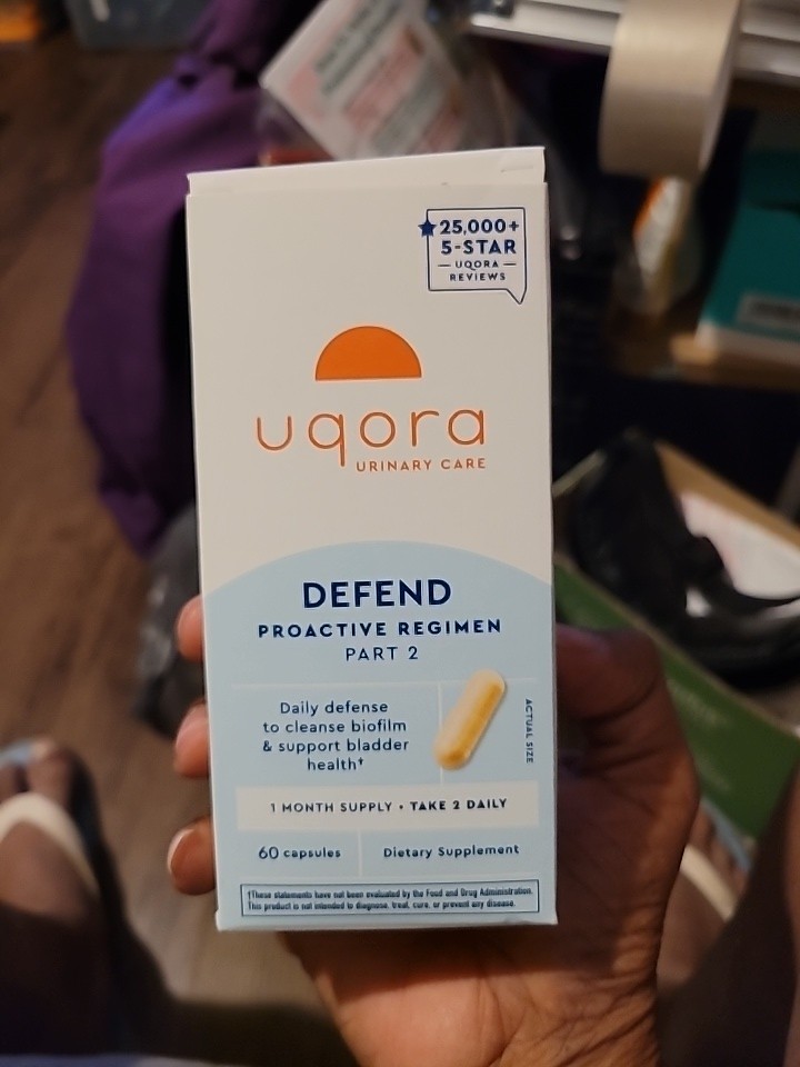 1 Bottle of UQORA DEFEND Proactive Regimen Part 2 (60 Cap.) Exp 10/26