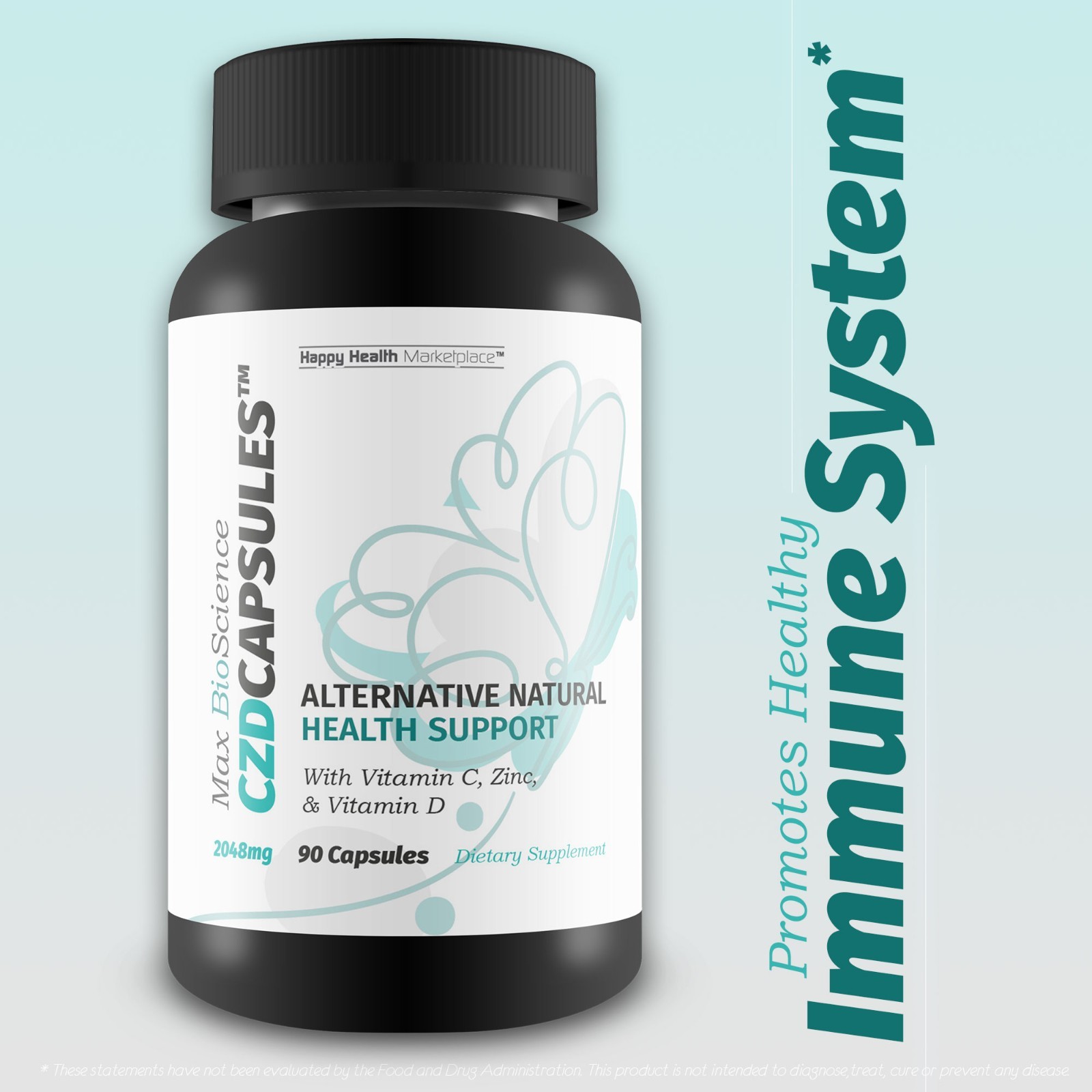 Max Bio Science CDZ Vitamins – Alternative Natural Overall Health CDZ Supplement