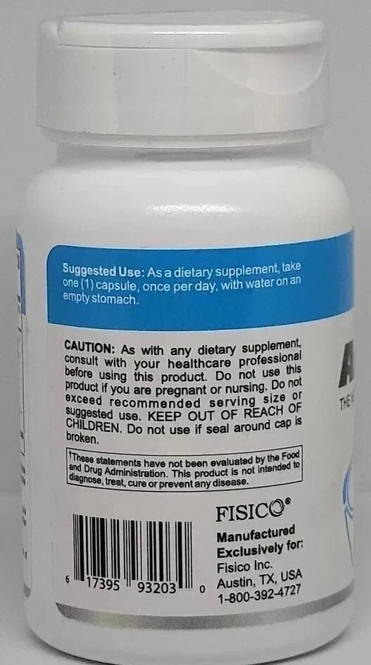 2 Pack – Fisico Arthrozene Natural Joint Health Supplement 30 Capsules -SALE
