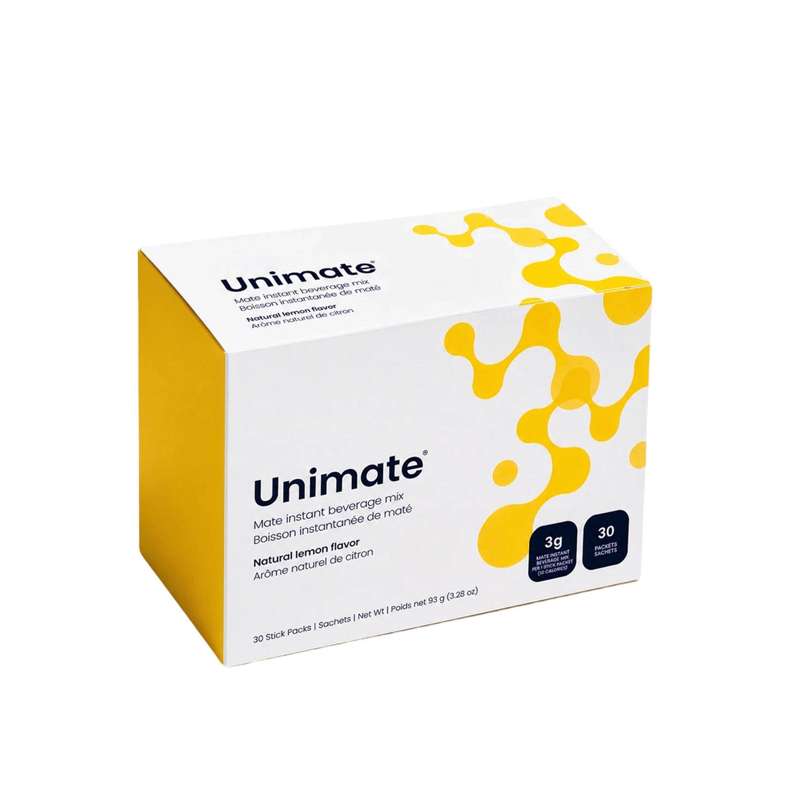 Unicity Unimate Leamon Flavor Supplement-30-count pack-Freshs- Energizing1