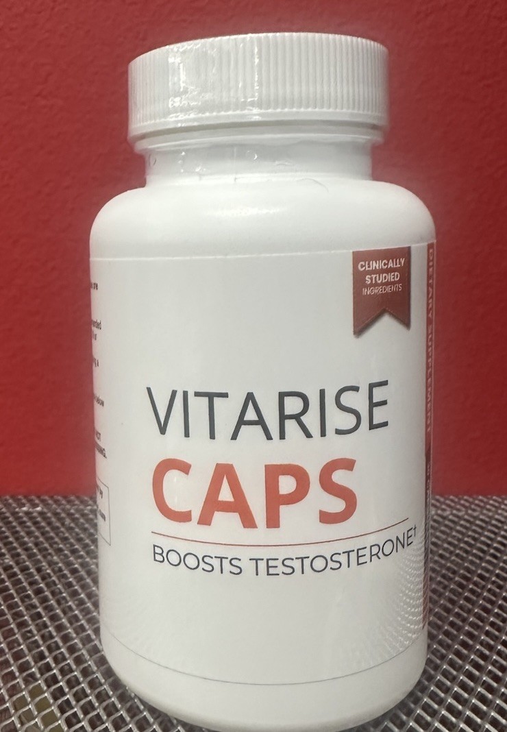 Vitarise Caps Testtosterone Booster 30 Capsules Dietary Supplement Sealed